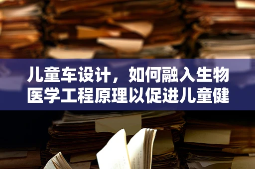 儿童车设计，如何融入生物医学工程原理以促进儿童健康发展？
