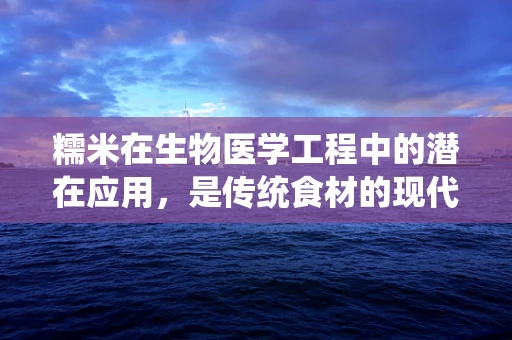 糯米在生物医学工程中的潜在应用，是传统食材的现代转型，还是未来医疗的‘隐形力量’？