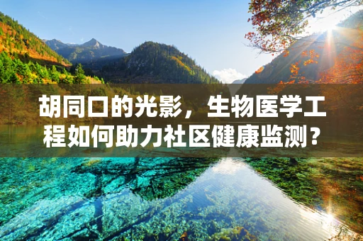 胡同口的光影，生物医学工程如何助力社区健康监测？
