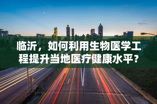 临沂，如何利用生物医学工程提升当地医疗健康水平？