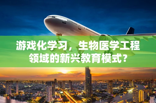 游戏化学习，生物医学工程领域的新兴教育模式？