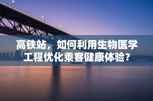 高铁站，如何利用生物医学工程优化乘客健康体验？