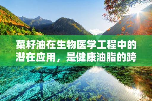 菜籽油在生物医学工程中的潜在应用，是健康油脂的跨界创新吗？