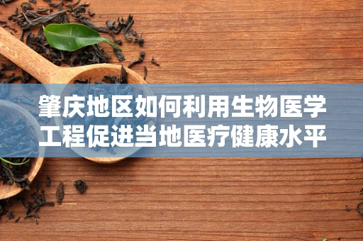 肇庆地区如何利用生物医学工程促进当地医疗健康水平提升？