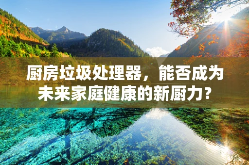 厨房垃圾处理器，能否成为未来家庭健康的新厨力？