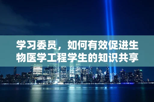 学习委员，如何有效促进生物医学工程学生的知识共享与协作？