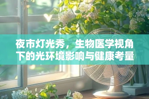 夜市灯光秀，生物医学视角下的光环境影响与健康考量