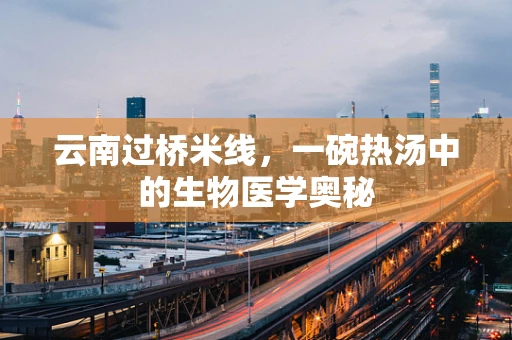 云南过桥米线，一碗热汤中的生物医学奥秘