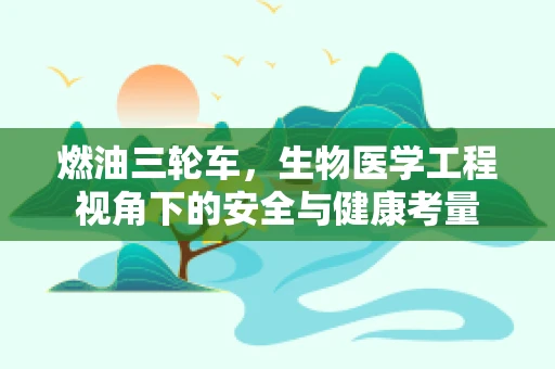 燃油三轮车，生物医学工程视角下的安全与健康考量