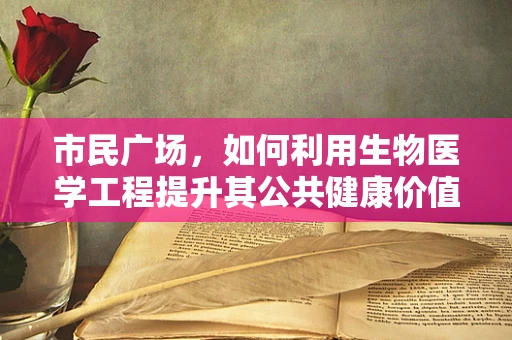 市民广场，如何利用生物医学工程提升其公共健康价值？