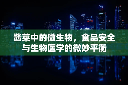 酱菜中的微生物，食品安全与生物医学的微妙平衡