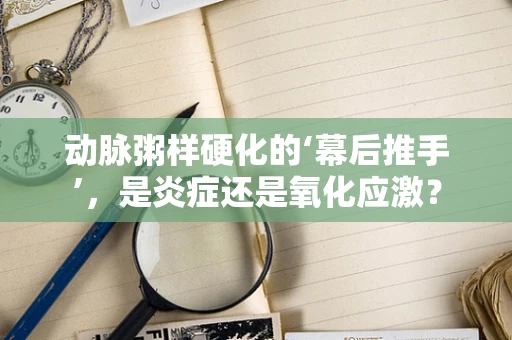 动脉粥样硬化的‘幕后推手’，是炎症还是氧化应激？