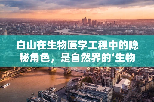 白山在生物医学工程中的隐秘角色，是自然界的‘生物反应器’吗？