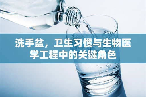 洗手盆，卫生习惯与生物医学工程中的关键角色
