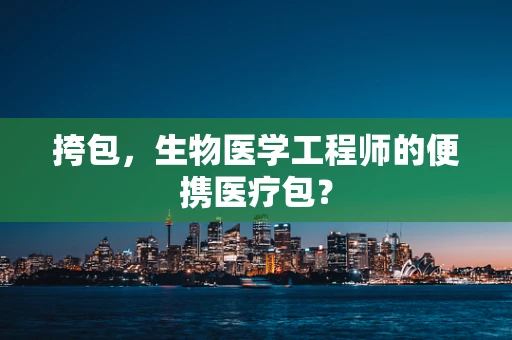 挎包，生物医学工程师的便携医疗包？