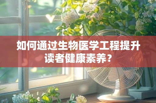 如何通过生物医学工程提升读者健康素养？