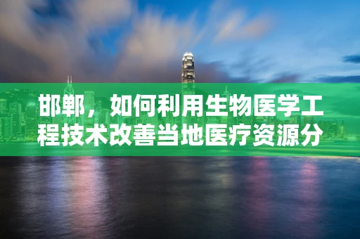 邯郸，如何利用生物医学工程技术改善当地医疗资源分配不均的问题？
