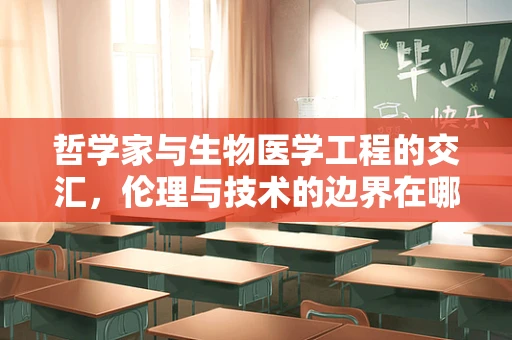 哲学家与生物医学工程的交汇，伦理与技术的边界在哪里？