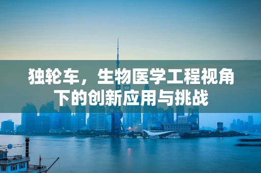 独轮车，生物医学工程视角下的创新应用与挑战