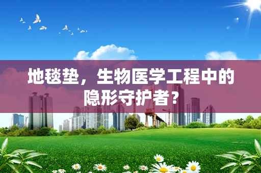 地毯垫，生物医学工程中的隐形守护者？