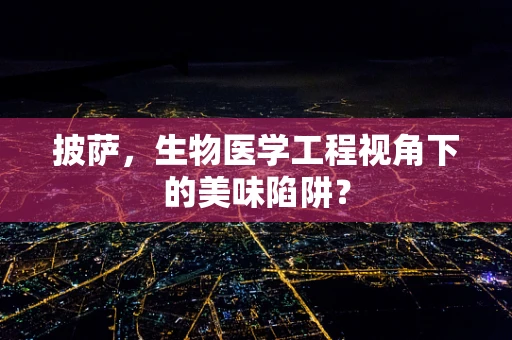 披萨，生物医学工程视角下的美味陷阱？