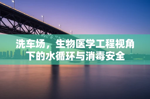 洗车场，生物医学工程视角下的水循环与消毒安全