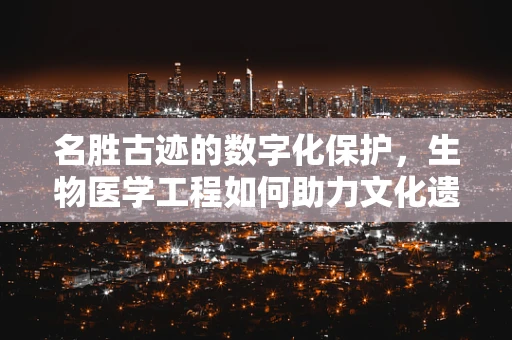名胜古迹的数字化保护，生物医学工程如何助力文化遗产的永续？