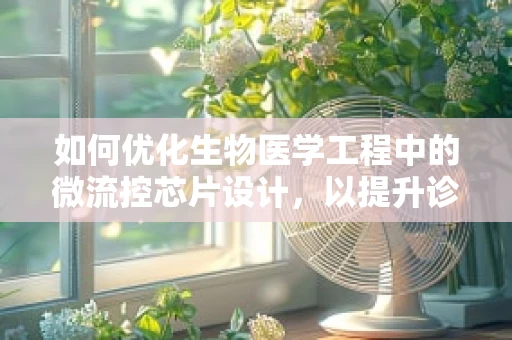如何优化生物医学工程中的微流控芯片设计，以提升诊断效率？