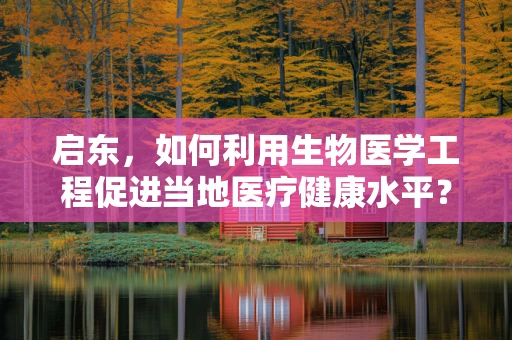 启东，如何利用生物医学工程促进当地医疗健康水平？