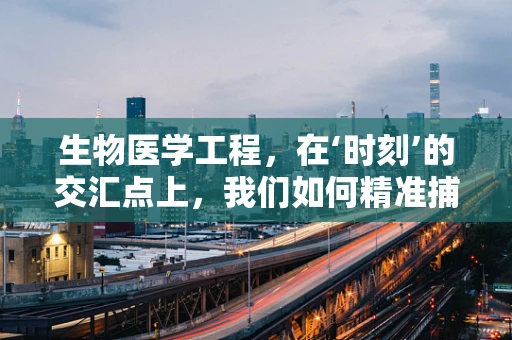 生物医学工程，在‘时刻’的交汇点上，我们如何精准捕捉生命的脉动？