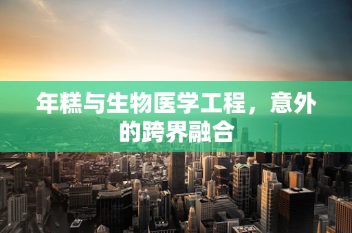 年糕与生物医学工程，意外的跨界融合