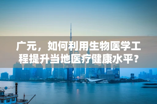 广元，如何利用生物医学工程提升当地医疗健康水平？