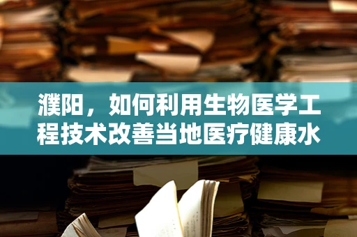 濮阳，如何利用生物医学工程技术改善当地医疗健康水平？