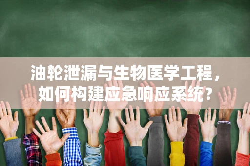 油轮泄漏与生物医学工程，如何构建应急响应系统？