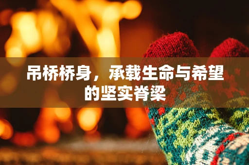 吊桥桥身，承载生命与希望的坚实脊梁