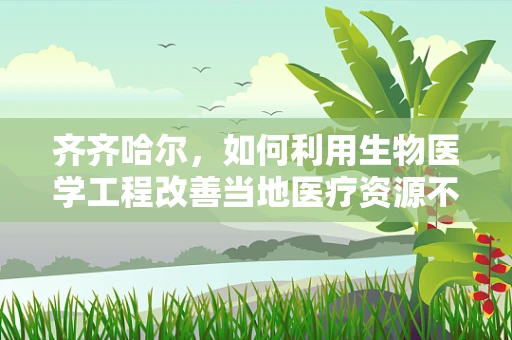 齐齐哈尔，如何利用生物医学工程改善当地医疗资源不均？