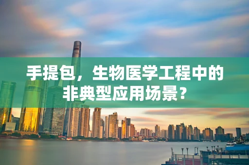 手提包，生物医学工程中的非典型应用场景？