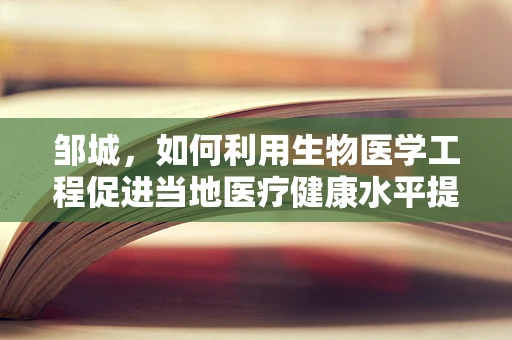 邹城，如何利用生物医学工程促进当地医疗健康水平提升？