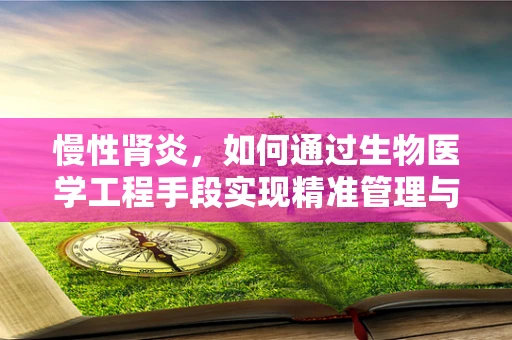 慢性肾炎，如何通过生物医学工程手段实现精准管理与治疗？