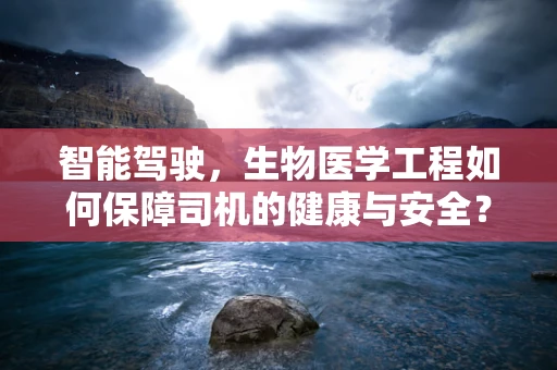 智能驾驶，生物医学工程如何保障司机的健康与安全？