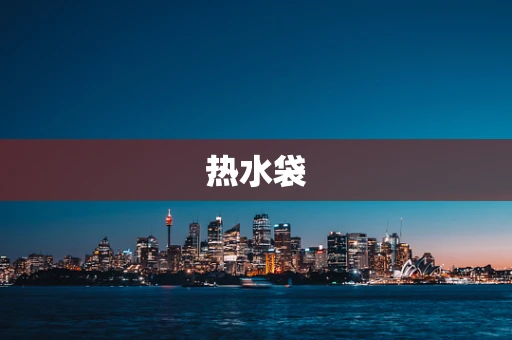 热水袋