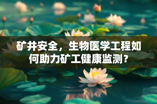 矿井安全，生物医学工程如何助力矿工健康监测？