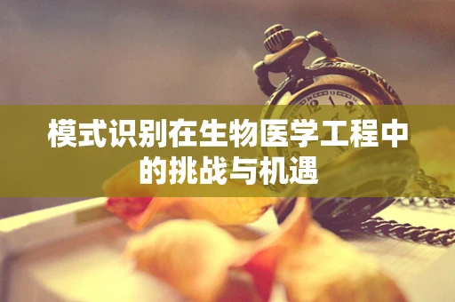 模式识别在生物医学工程中的挑战与机遇