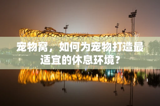 宠物窝，如何为宠物打造最适宜的休息环境？