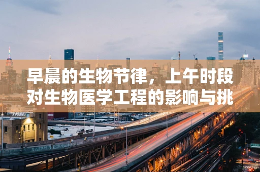 早晨的生物节律，上午时段对生物医学工程的影响与挑战