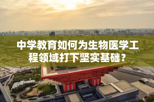中学教育如何为生物医学工程领域打下坚实基础？