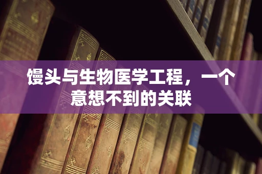 馒头与生物医学工程，一个意想不到的关联