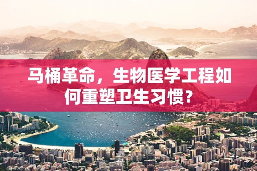 马桶革命，生物医学工程如何重塑卫生习惯？