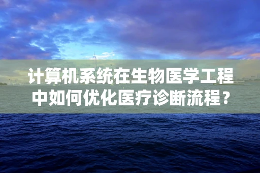 计算机系统在生物医学工程中如何优化医疗诊断流程？