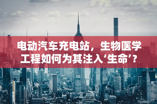 电动汽车充电站，生物医学工程如何为其注入‘生命’？